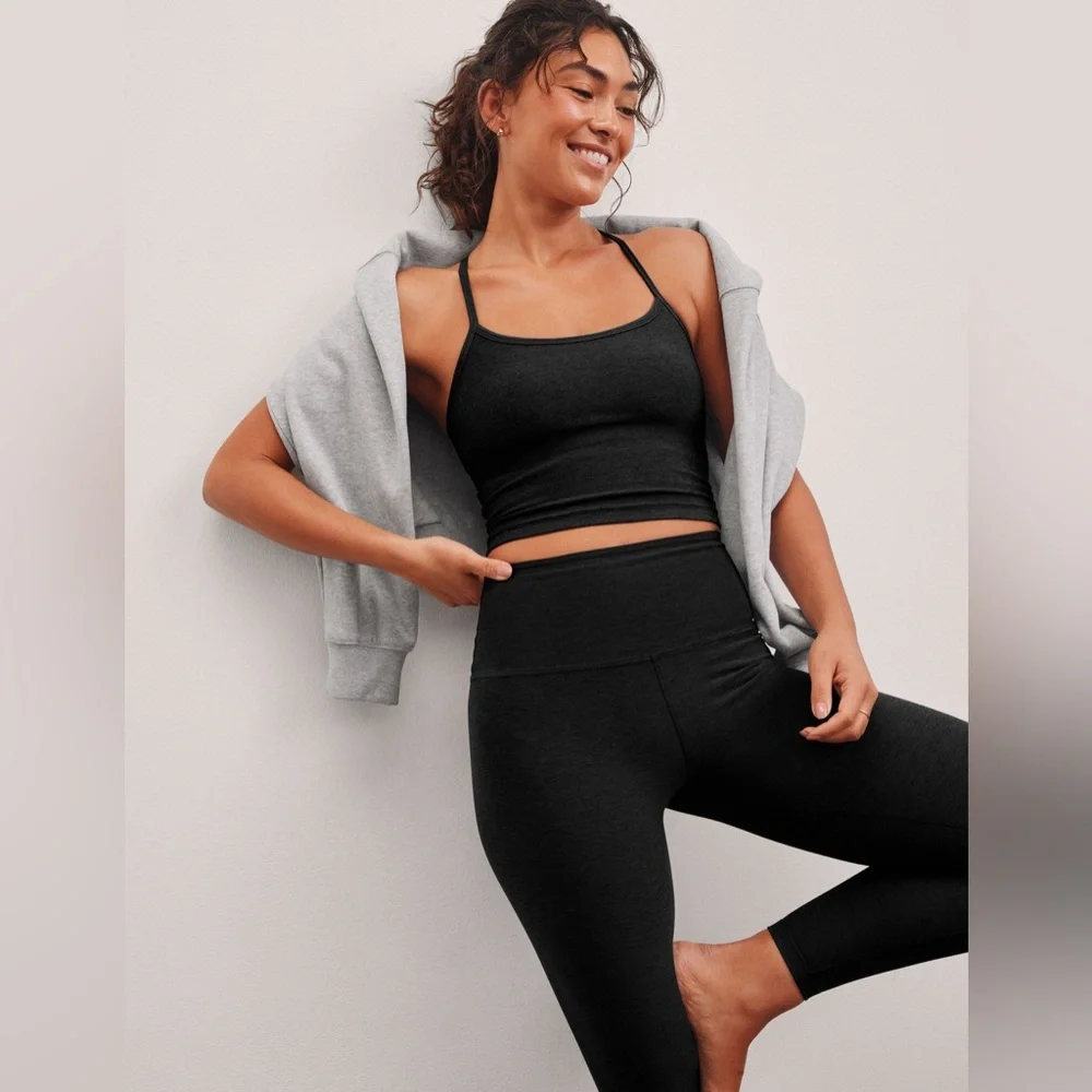 Beyond Yoga Spacedye Slim Racerback Cropped Tank Size L - Picture 8 of 12